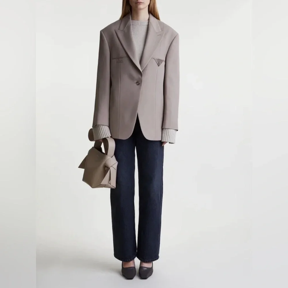 Acne Studios Blazer, 34, Cold Beige - Picture 5 of 16